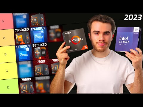 The Best & Worst Gaming CPUs of 2023 Ranked! β‘ Tier List
