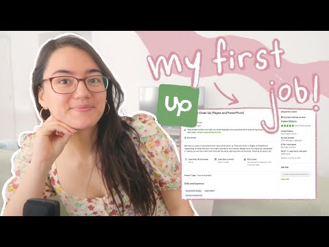 🐣 how I found & landed my FIRST upwork job (with 0 experience + 0 testimonials)