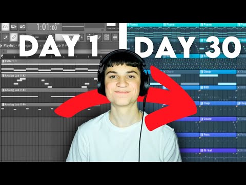 My 30 DAY BEATMAKING CHALLENGE!! (FULL JOURNEY)