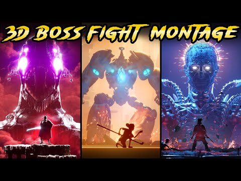 Top 100 Boss Fight 3D Montage (ft. @dzasterpeace )
