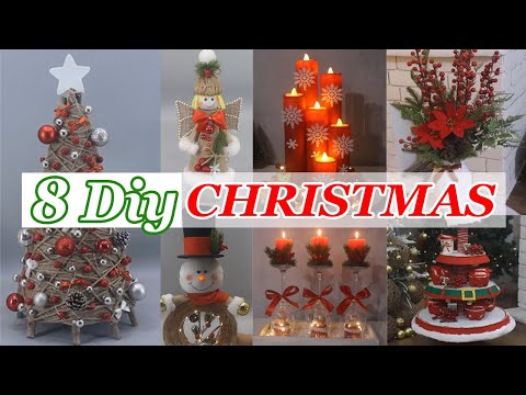 8 DIY Christmas Decoration Ideas For Your Home 2024 - Christmas Crafts