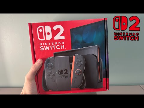 Nintendo Switch 2 Unboxing & Setup