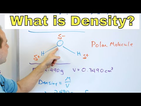 What is Density in Chemistry & Why does Ice Float? - [1-1-12]