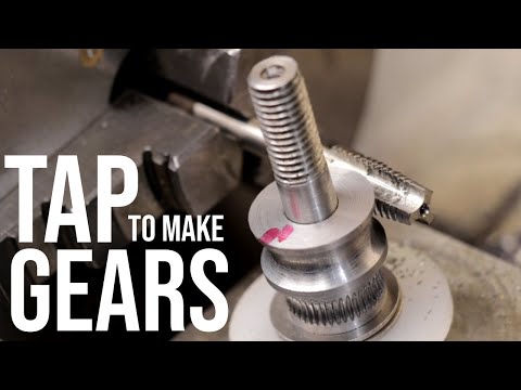 Making Worm Gears With Taps - BUSTED