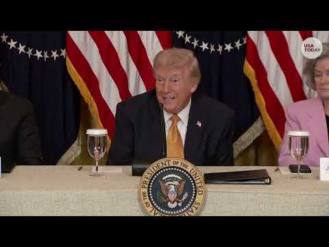 Trump takes Iran war questions tied to Strait of Hormuz and oil, status of deal, Ayatollah Khamenei