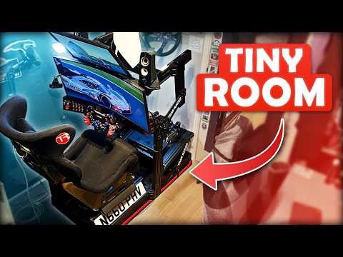 How I Make Sim Racing Work in a TINY Room... (2025 Setup Tour)