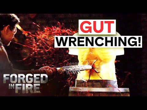 Extra Sharp Blades HURT Dummies *MESSY RESULTS* | Forged in Fire
