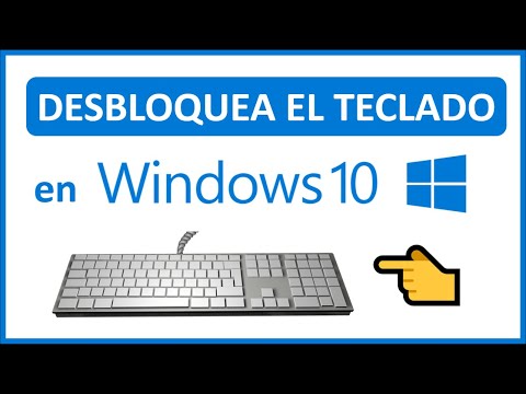 COMO DESBLOQUEAR el Teclado de mi Laptop Windows 10 en 2025 🚫 EN 2 MINUTOS
