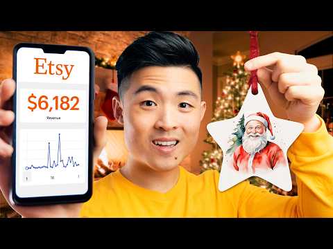 I Tried Selling AI Ornaments On Etsy For 30 Days