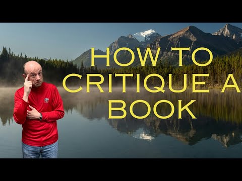How to Critique a Book
