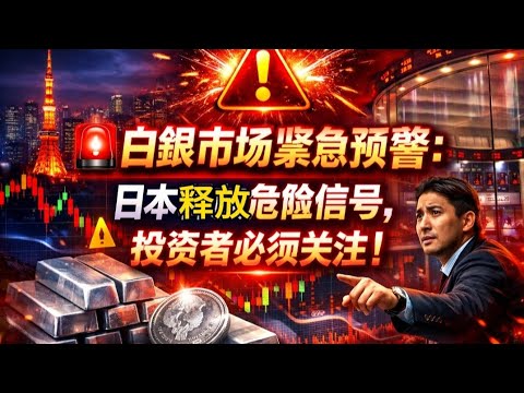 🚨 白银市场紧急预警:日本释放危险信号,投资者必须关注! #黃金 #白銀 #投資策略 #避險資產 #美元 #贵金属