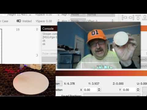 LightBurn Center Finder, awesome tool for your laser engraver. Detailed example how to use it.