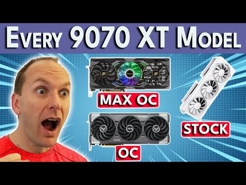 DON'T BUY WRONG! 🛑 Every 9070 XT Model - Specs & Features