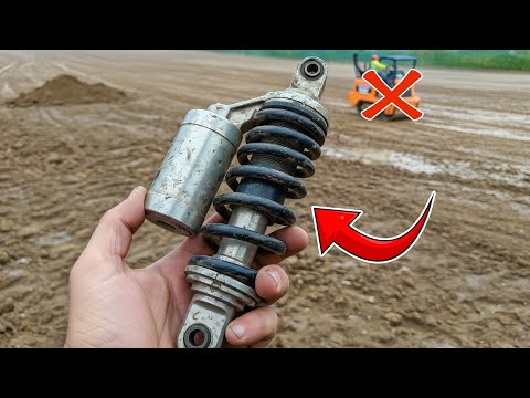 With just 1 used shockbreaker, you no longer need to compact the soil with a soil compactor machine