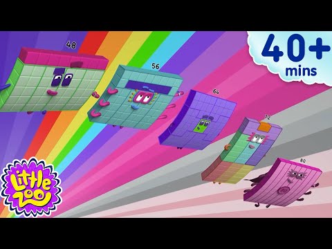 The Bravest Blocks Heroes! 😊 | Learn to Count for Kids | 12345 | @Numberblocks