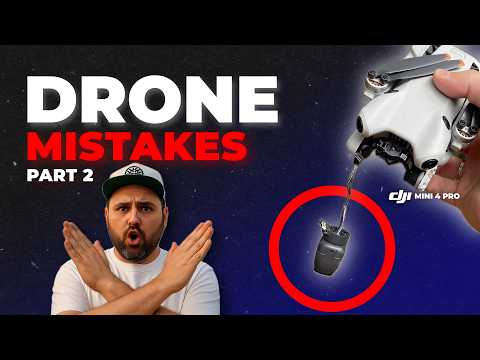 8 Drone Flight Mistakes That Cause Crashes (DJI Mini 4 Pro/Mavic) [Part 2]