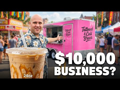 How Much $$$ Does A ICED COFFEE TRUCK Make?