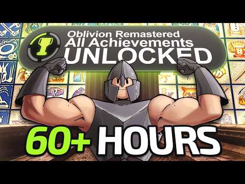 Oblivion Remaster All Achievements… It Was A Struggle.