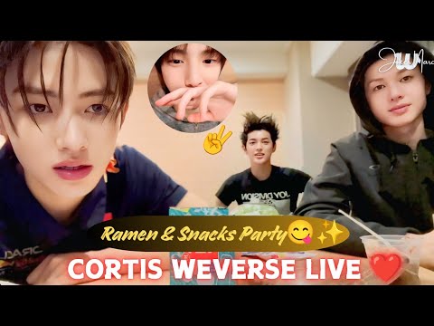 ✨(ALL SUB) CORTIS SEONGHYEON, MARTIN, KEONHO & JUHOON WEVERSE LIVE🍜😋💖(10.31.25) #weverselive #cortis
