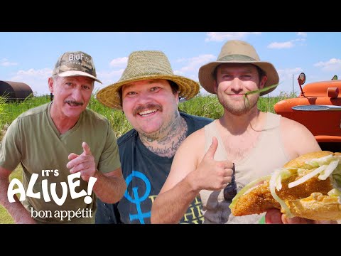 Brad and Matty Matheson Go Noodling for Catfish Part 2 | It's Alive | Bon Appétit