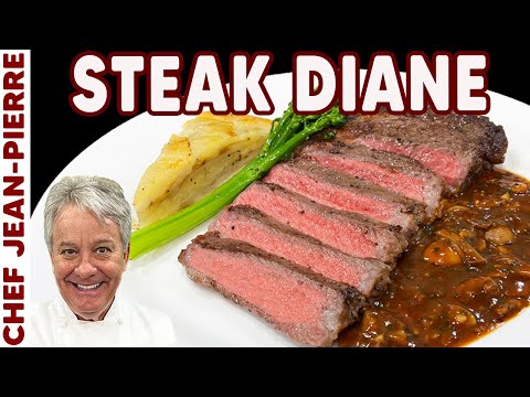 Steak Diane Ribeye Recipe | Chef Jean-Pierre