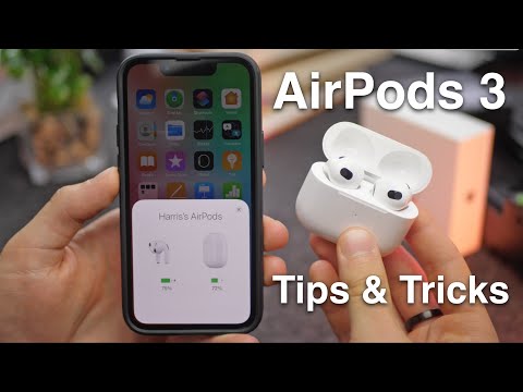 How to use AirPods 3 + Tips/Tricks!