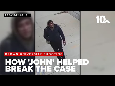 Break in Brown University investigation came from witness known only as 'John'