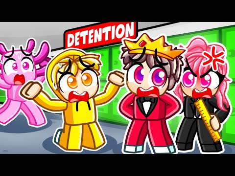 We Got DETENTION In Roblox