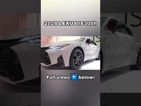 New! Lexus IS300h F sport - Walkaround-Exterior and interior Notalking