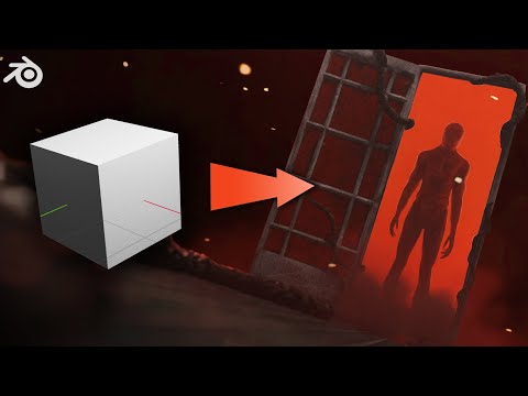 Create STRANGER THINGS in Blender! | 3D Tutorial