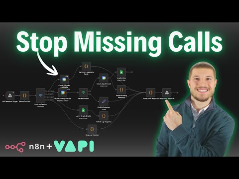 I Built an AI Receptionist That Book Appointments Automatically (n8n + Vapi)