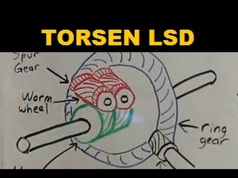 Torsen Limited Slip Differential - Explained