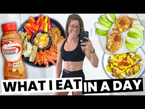 What I Eat In a Day | Healthy + Easy Meal Ideas #PumpkinSpiceYourLife