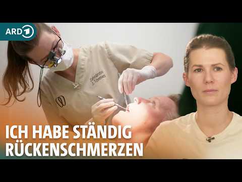 Starke Nackenschmerzen und Schwindel: Was hilft bei Fehlhaltungen im Job? I ARD Gesund