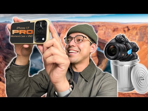 I DITCHED My Sony to VLOG with my iPHONE 17 Pro