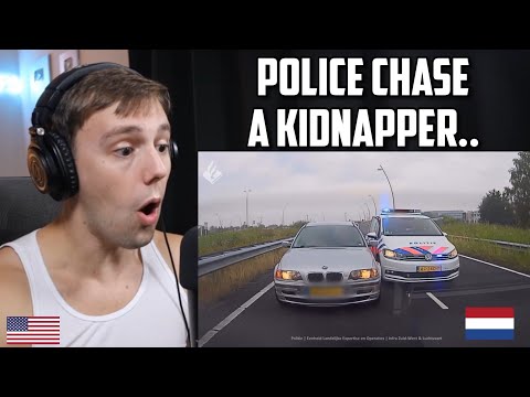 American Reacts to Dutch Kidnapper Police Chase