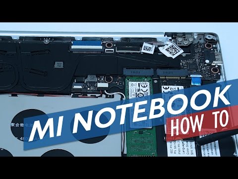 Mi Notebook Air 12 SSD replacement,  How to Open & Internals