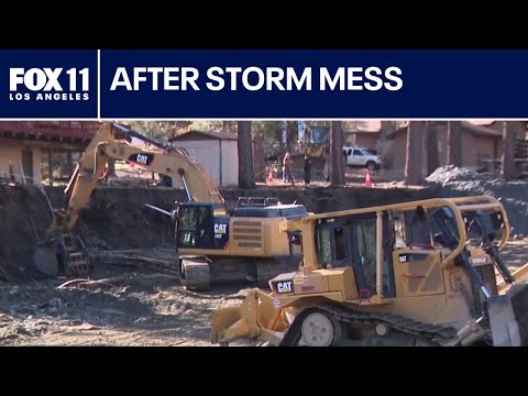 Dozens of homes in Wrightwood damaged from storm