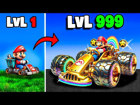 Level 1 to Level 1000 MARIO KART in GTA 5