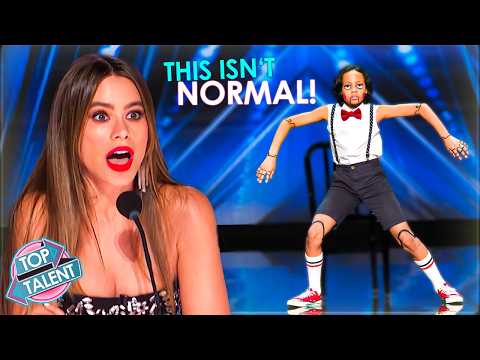 Sweet kids turn INSANE with UNPREDICTABLE Dance Moves! 😱