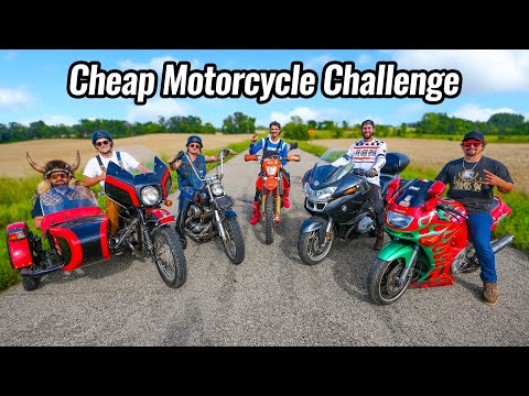 CboysTV Cheap Motorcycle Challenge (Part 1)