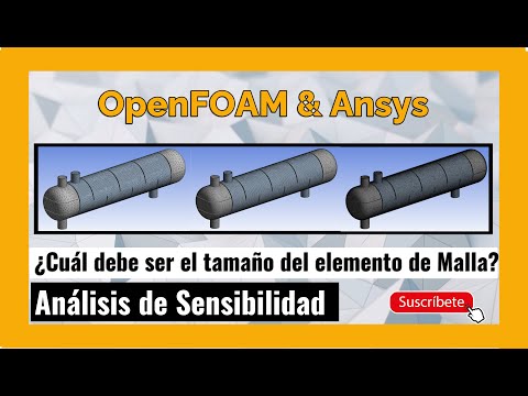 ✅ #ANSYS & #OpenFOAM en Español - ¿Cuál debe ser el tamaño de elemento de malla de mi simulación?