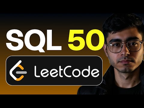 Solve Leetcode SQL 50 Questions with me | Part 1 | Master SQL for Interviews
