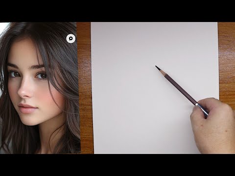 easy face drawing for beginners |  Portrait Drawing Tutorial