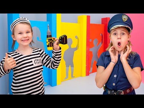 فيديو مضحك كيف يخدع الاطفال الشرطة فانيا مانيا