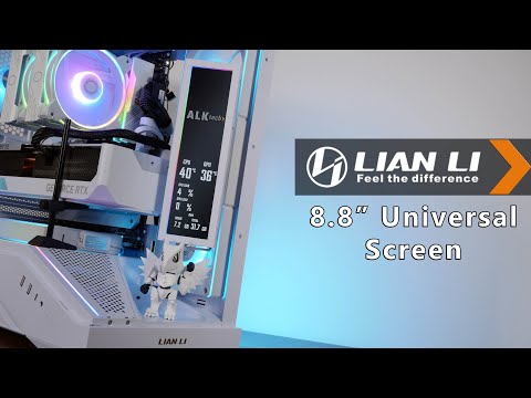 This could be THE PC sensor panel to get! Lian Li 8.8" Universal Screen Unboxing & Review