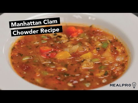 How to Make the Best Manhattan Clam Chowder Recipe | Red Clam Chowder Recipe | New York Clam Chowder