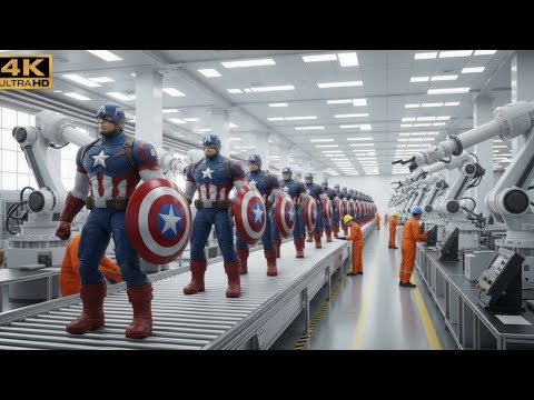 Inside a Mega Factory Where Captain America Toys Are Mass-Produced