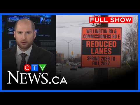 Two major BRT construction projects plague motorists | CTV News London at 6, Mon. March 16, 2026