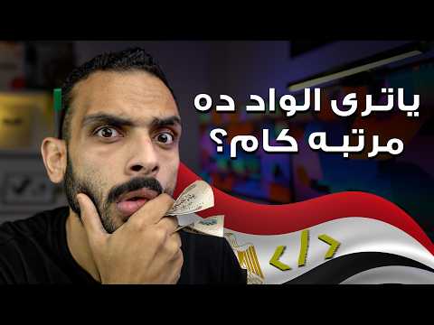 مرتبات المبرمجين في السوق المصري حسب تحديث ٢٠٢٥